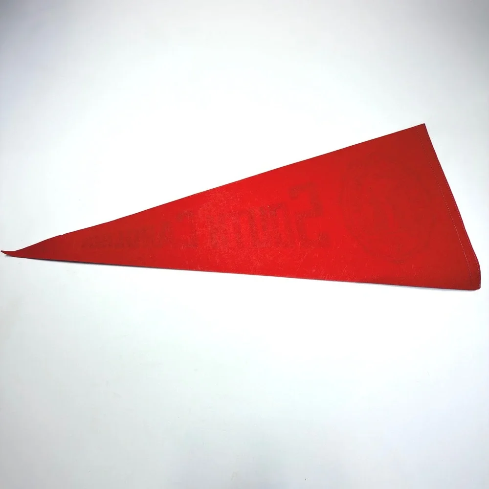 South Carolina Vintage Felt Pennant Red Black University Gamecocks 30